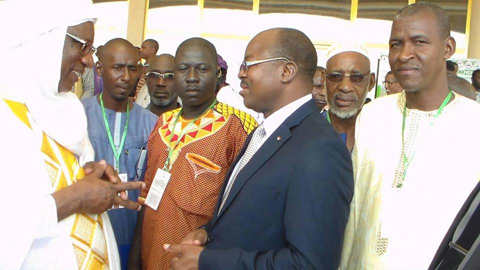 06/06/17 Colloque sous rgional sur le pastoralisme au Burkina : Le prsident Prosper TOE  la tte de la dlgation ivoirienne 